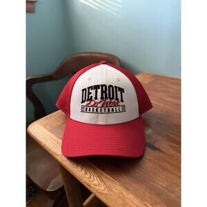 Detroit Pistons Do Work Red SnapBack Hat New Era 9forty